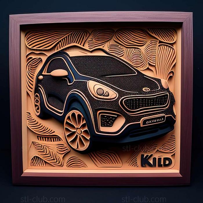 3D model Kia Niro (STL)